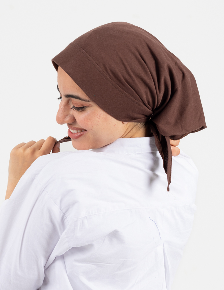 Brown Jamila Triangular Bandana