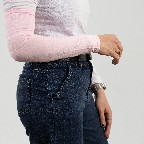 Pink  Jamila wrist replacement sleeves