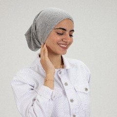 Melange Dark Gray  Open Syrian bandana