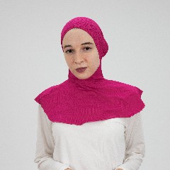 Fuchsia Headscarf Neck Inner Cap 