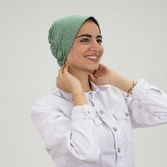 Mint Green Jamila Kuwaiti Inner cap