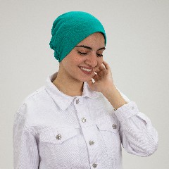 Light Teal Jamila Kuwaiti Inner cap