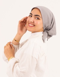 Silver Gray Jamila Triangular Bandana