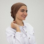 Brown  Jamila Turkish Inner cap