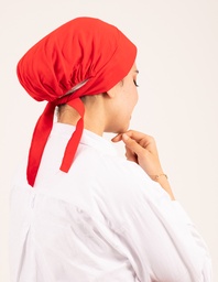 Red Padded Inner cap with lace