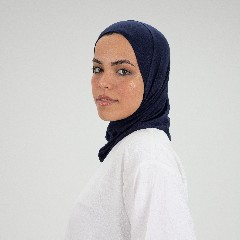 مصنع جميلة تلبيسه حجاب صغير كحلي