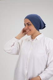 Melange Navy  Open Syrian bandana