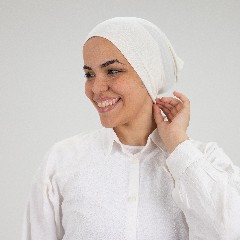 Off White Closed Syrian bandana