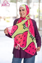 Strawberry scarf.