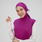 Mauve Fuchsia  Jamila Crop top with capishu